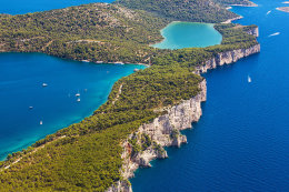 Přírodní park Telaščica, Dugi Otok, Chorvatsko