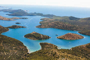 Přírodní park Telaščica, Dugi Otok, Chorvatsko