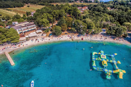 Mobilhomy Centinera, Pula-Banjole, poloostrov Istrie, Chorvatsko