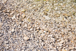 Mobilhomy Centinera - oblázková pláž, Pula-Banjole, poloostrov Istrie, Chorvatsko