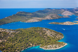 Přírodní park Telaščica, Dugi Otok, Chorvatsko