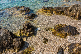 Apartmány Limeta - oblázková pláž, Milna, ostrov Vis, Chorvatsko