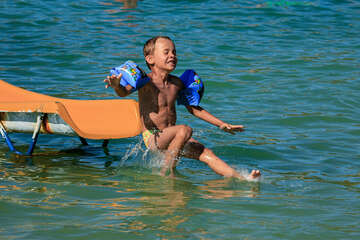 Stará Novalja - písečná pláž Planjka, osrov Pag, Chorvatsko