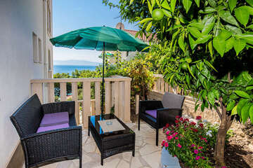 A6 superior - apartmány Leut, Drvenik, Makarská riviéra, Chorvatsko