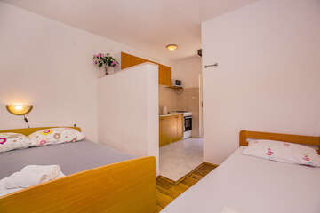 A1 - apartmány Žana, severní zátoky ostrova Hvaru, Chorvatsko