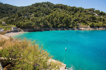 A2 - apartmány Žana, severní zátoky ostrova Hvaru, Chorvatsko