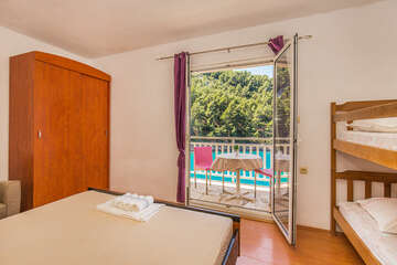 A5 - apartmány Žana, severní zátoky ostrova Hvar, Chorvatsko