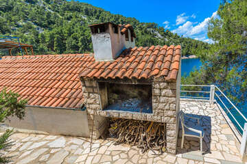 Apartmány Žana - gril u domu, severní zátoka ostrova Hvar, Chorvatsko