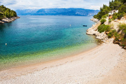Apartmány Žana - pláž, severní zátoka ostrova Hvar, Chorvatsko
