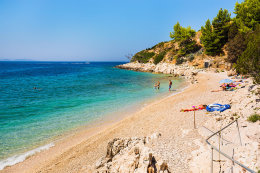 Apartmány Dorela - pláž 30 m od domu, okolí zátoky Vela Planica, ostrov Brač, Chorvatsko