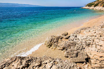 Apartmány Dorela - pláž 30 m od domu, okolí zátoky Vela Planica, ostrov Brač, Chorvatsko