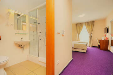 příklad pokoje classic - hotel Stella Maris, Vodice, Šibenická riviéra, Chorvatsko