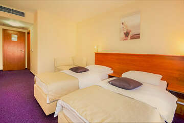 příklad pokoje classic - hotel Stella Maris, Vodice, Šibenická riviéra, Chorvatsko