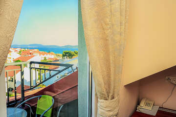 příklad pokoje moderate - hotel Stella Maris, Vodice, Šibenická riviéra, Chorvatsko