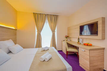 příklad pokoje superior - hotel Stella Maris, Vodice, Šibenická riviéra, Chorvatsko