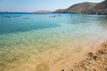 Apartmány Kupina - písečná pláž, Vlašići, ostrov Pag, Chorvatsko