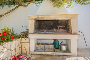 Apartmány Dada - gril, Živogošće - Mala Duba, Makarská riviéra, Chorvatsko