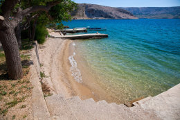 Apartmány Ljubo - pláž u domu, Metajna, ostrov Pag, Chorvatsko