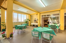 Penzion Moře - restaurace penzionu, město Pag, ostrov Pag, Chorvatsko