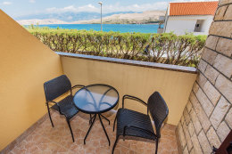 A6 - penzion Moře, Pag - město, ostrov Pag, Chorvatsko