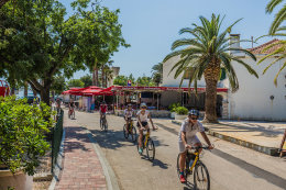 Zaostrog - cyklisté, Chorvatsko