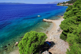 Pláž - apartmány Bratuš 11, Bratuš, Chorvatsko