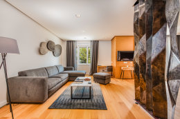 Apartmán Laura - obývací pokoj, Moščenička Draga, Istrie, Chorvatsko