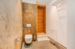 Apartmán Laura - koupelna, Moščenička Draga, Istrie, Chorvatsko