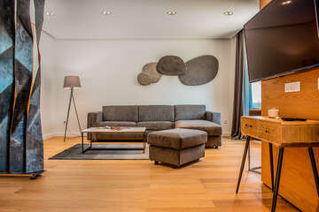 Apartmán Laura - obývací pokoj, Moščenička Draga, Istrie, Chorvatsko