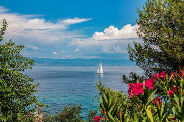 Apartmán Laura - pohled na moře, Moščenička Draga, Istrie, Chorvatsko