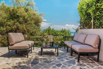 Apartmán Laura - terasa, Moščenička Draga, Istrie, Chorvatsko