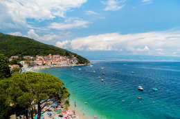 Moščenička Draga, Istrie, Chorvatsko