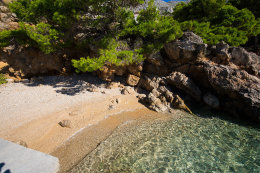 Apartmány Bagarić - pláž pod domem, Medići, Chorvatsko