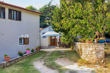 A1 - apartmány Batana, Pula-Banjole, poloostrov Istrie, Chorvatsko