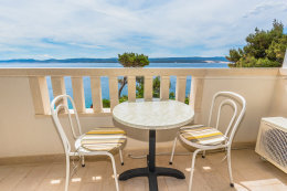 Oranžový apartmán - apartmány Bagarić, Medići, Chorvatsko