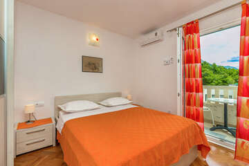 Oranžový apartmán - apartmány Bagarić, Medići, Chorvatsko