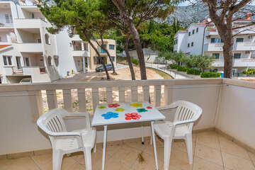 Oranžový apartmán - apartmány Bagarić, Medići, Chorvatsko