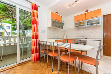 Oranžový apartmán - apartmány Bagarić, Medići, Chorvatsko