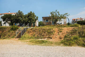 Mobilhome Maar - vzdálenost mobilhome 1 a 2 od pláže, Biograd na moru, Zadarská riviéra, Chorvatsko