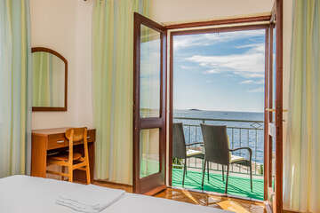 apartmány Paško: apartmán A3 pro 6-8 osob, 2. poschodí