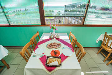 Penzion Adria Haus - restaurace, Posedarje, Zadarská riviéra, Chorvatsko