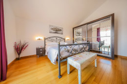 Apartmán Mikula - ložnice s manželskou postelí (1. poschodí), Povljana, ostrov Pag, Chorvatsko