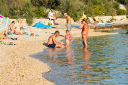 Apartmány Aranka - pláž 40 m od domu, Mandre, ostrov Pag, Chorvatsko