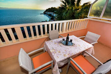 A6 - apartmány Mandarina, Podgora - Čaklje, Chorvatsko