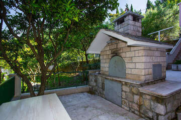 Apartmány Mandarina - druhý gril u domu, Podgora - Čaklje, Makarská riviéra, Chorvatsko