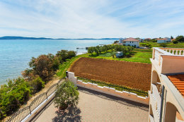 Apartmány Slobodan - okolí domu, Sukošan, Zadarská riviéra, Chorvatsko