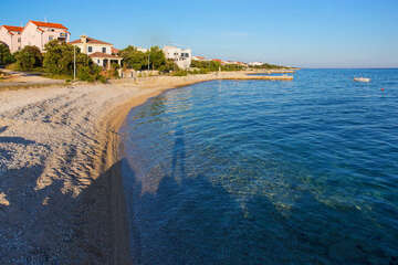 Apartmány Suzana - oblázková pláž 50 m od domu, Mandre, ostrov Pag, Chorvatsko