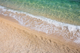 Apartmány Marćelina - detail pláže, Pisak, Omišská riviéra, Chorvatsko