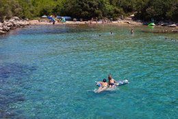 Apartmány Odorčić - vodní radovánky, Potočnica, ostrov Pag, Chorvatsko