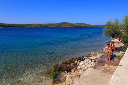 Pláže Milna, ostrov Brač, Chorvatsko